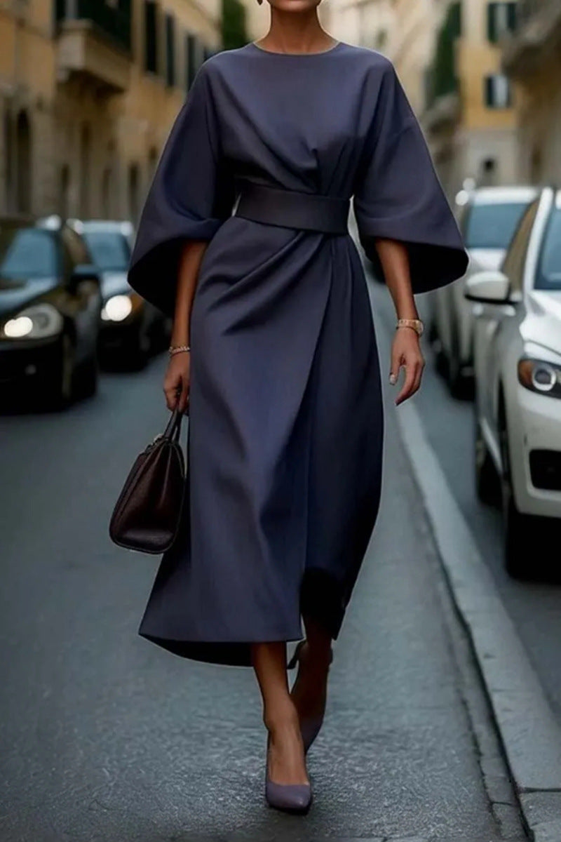 Magdalena | Elegante jurk met brede mouwen