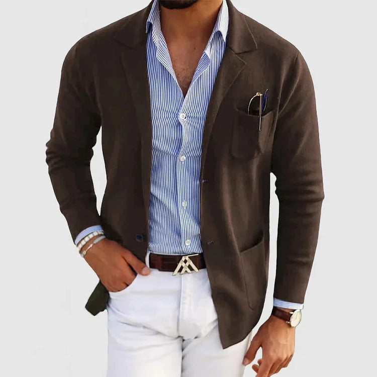 ROSSI ROMA | Luxe Heren Blazer van Zacht Materiaal