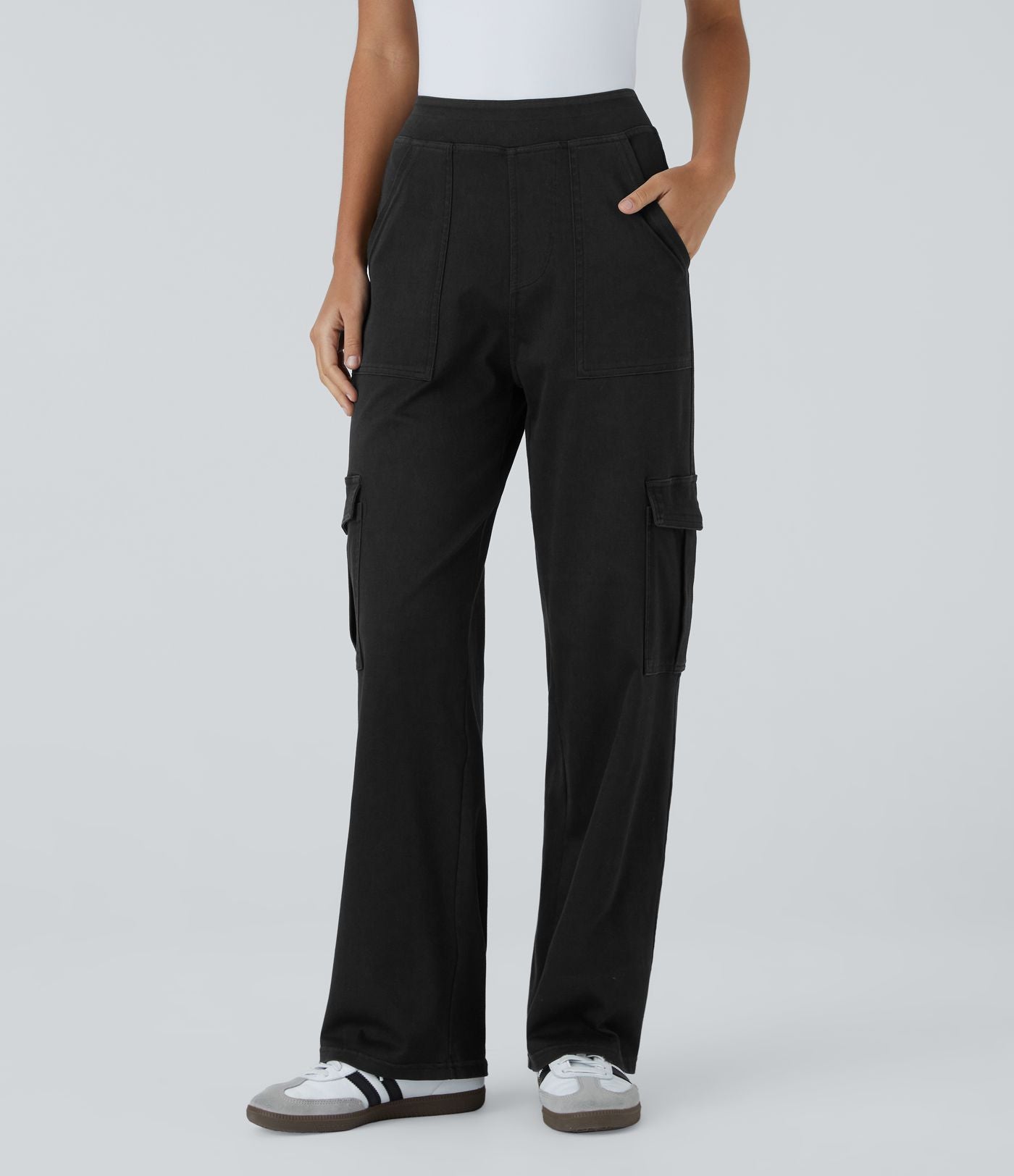 Oranji ® | Mandy | Stretchy Cargo Jeans