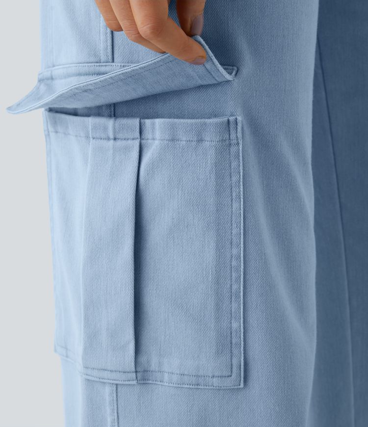 Oranji ® | Mandy | Stretchy Cargo Jeans