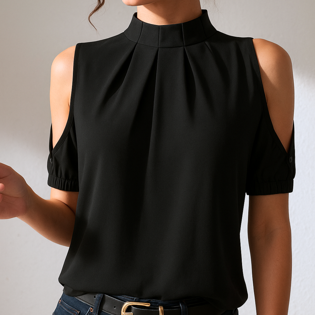 Klementyna | Zwarte elegantie met een modern accent
