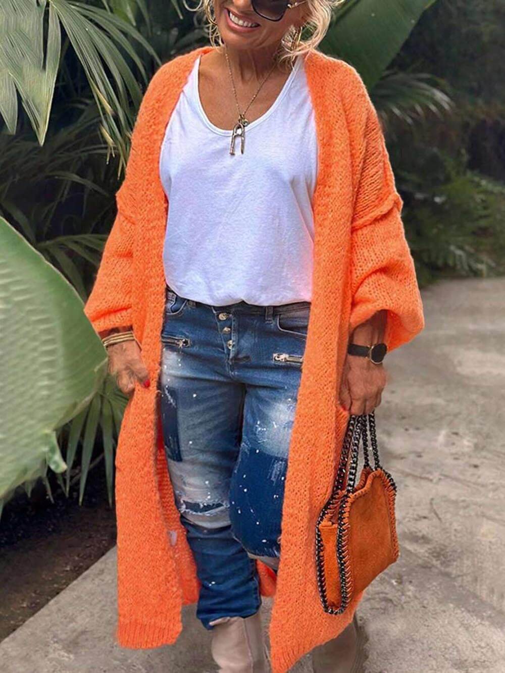Oranji ® | Casual gebreid vest