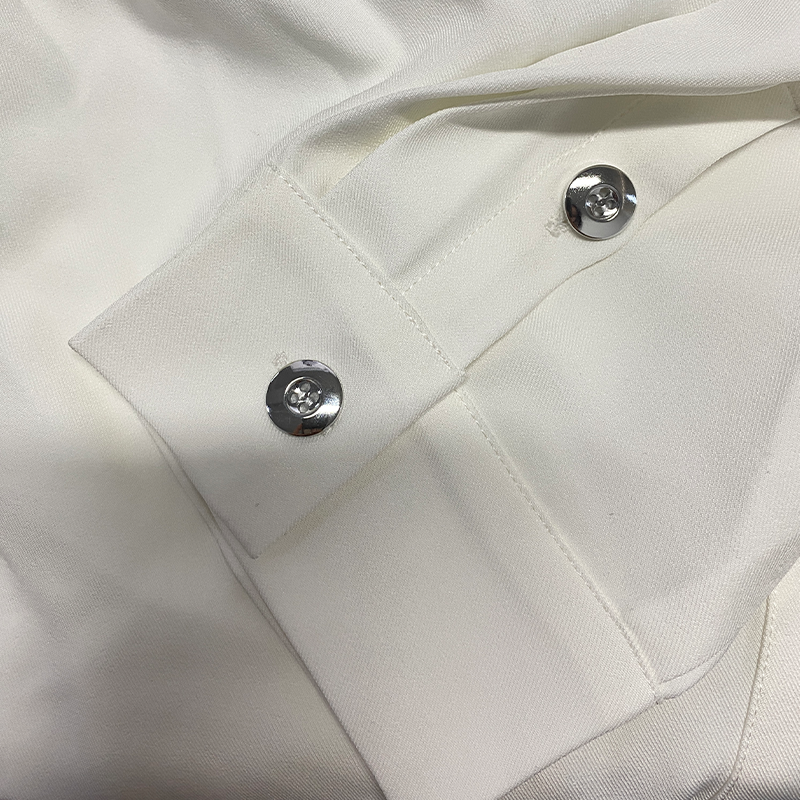 Heren klassieke Amerikaanse stijl overhemd met borduurwerk, slim fit, katoen, met lange mouwen 98153445K