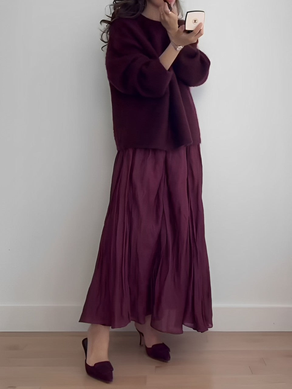 Oranji ® | Oversized Mohair-Blend Set