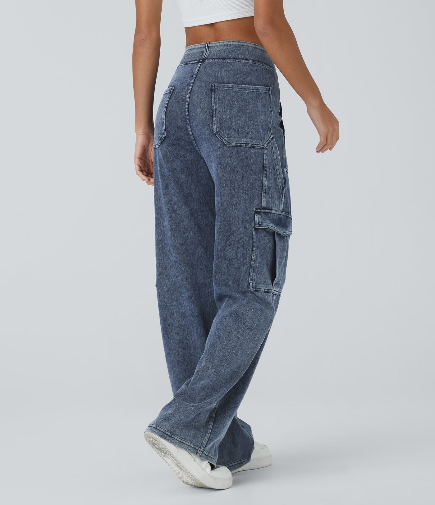 Oranji ® | Mandy | Stretchy Cargo Jeans