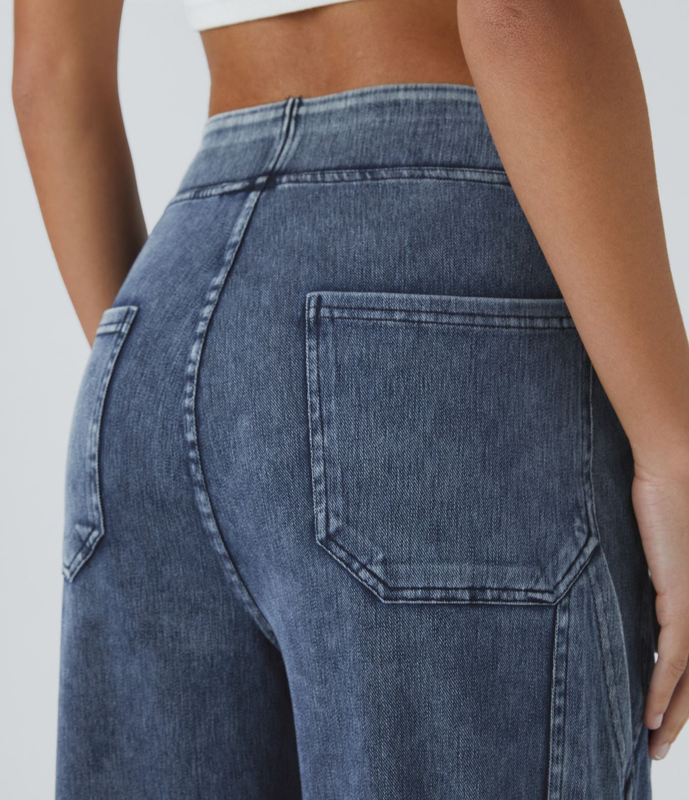 Oranji ® | Mandy | Stretchy Cargo Jeans