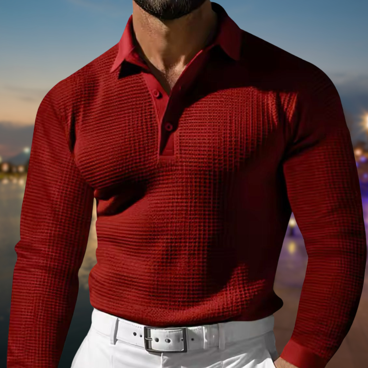 Oranji ® | Comfort Polo Sweater
