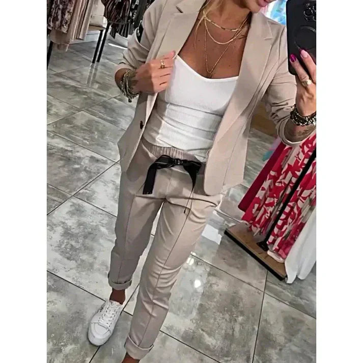 Adela - Elegante Set met Blazer en Broek