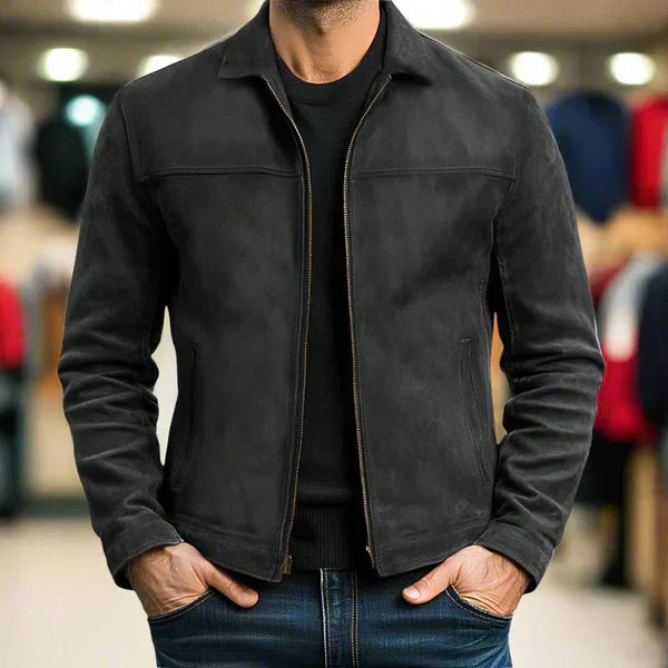 ROSSI ROMA™ | Leren Jas met Rits