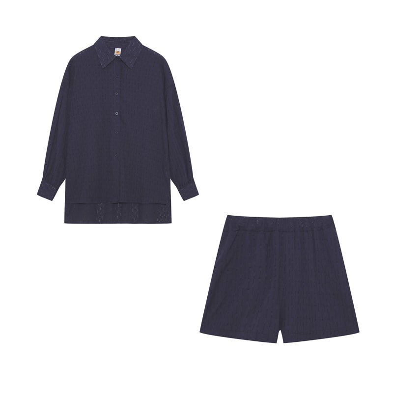Oranji ® | Maud | Chic Shirt & Shorts Set