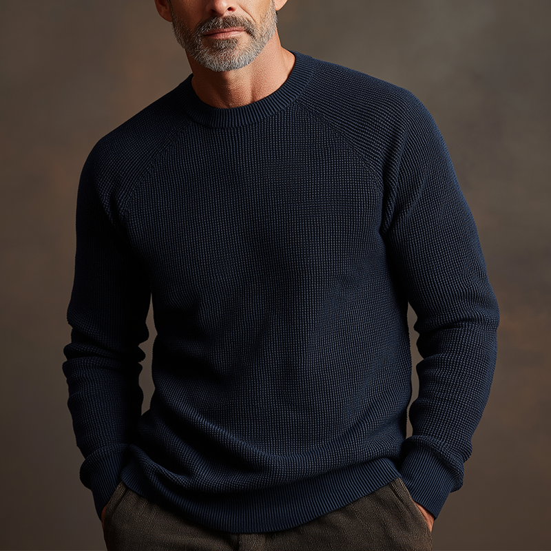 Heren Trui met Wafelstructuur MTA2752H1P