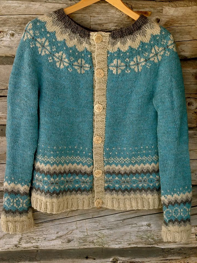 Cathline | Vintage Comfortabele Trui