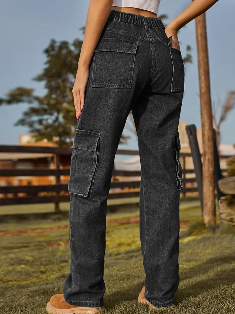 Oranji ® | Utility | Denim Cargo Broek
