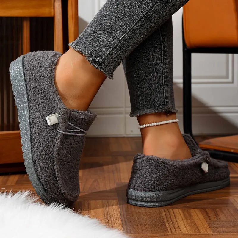 Luna™ | Warme Teddy Slippers