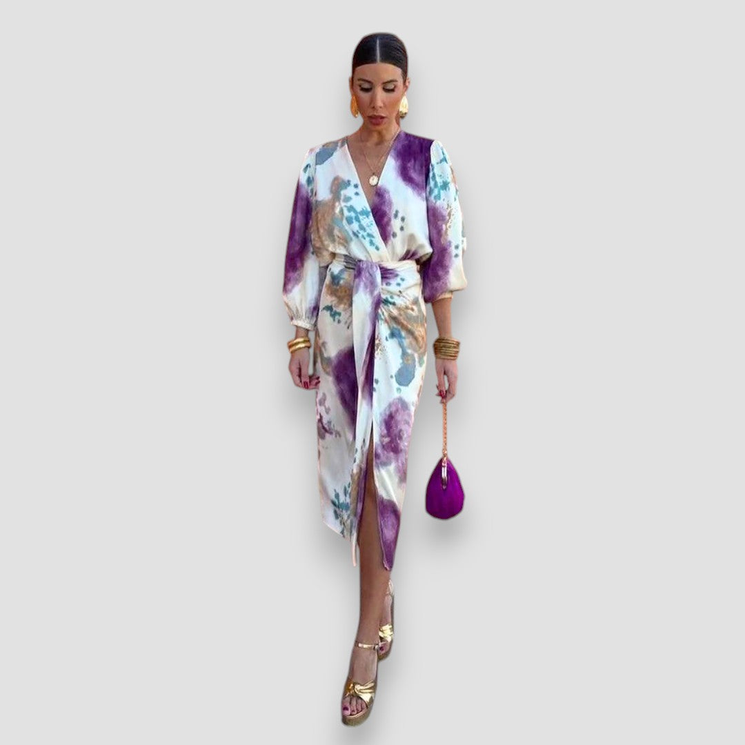 Oranji ® | Larissa | Elegante Jurk met V-Hals