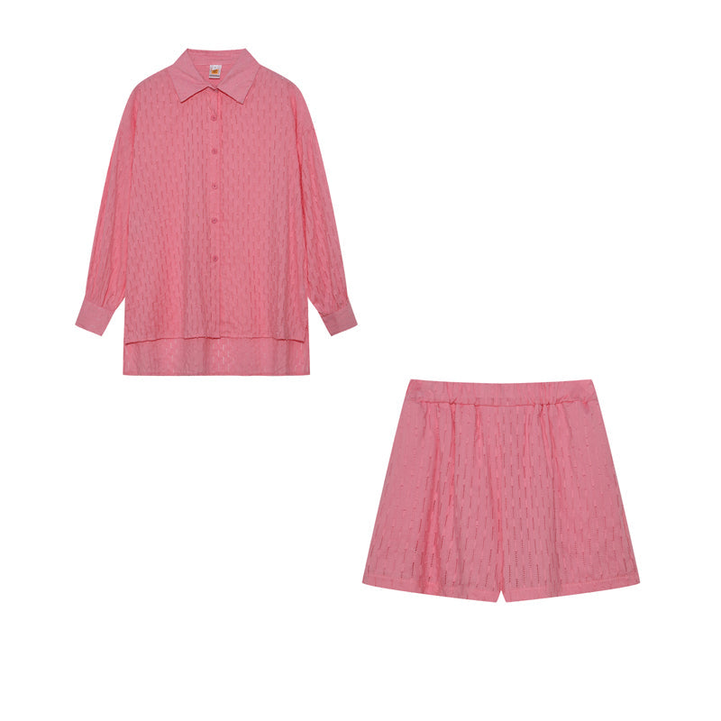Oranji ® | Maud | Chic Shirt & Shorts Set