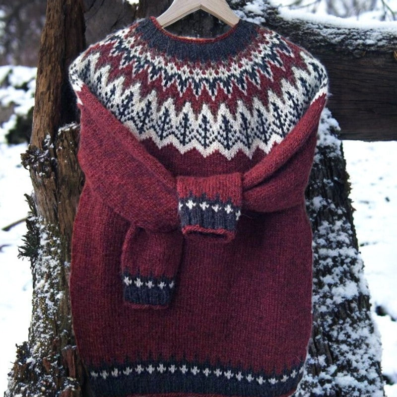 Emely - Jacquard Sweater
