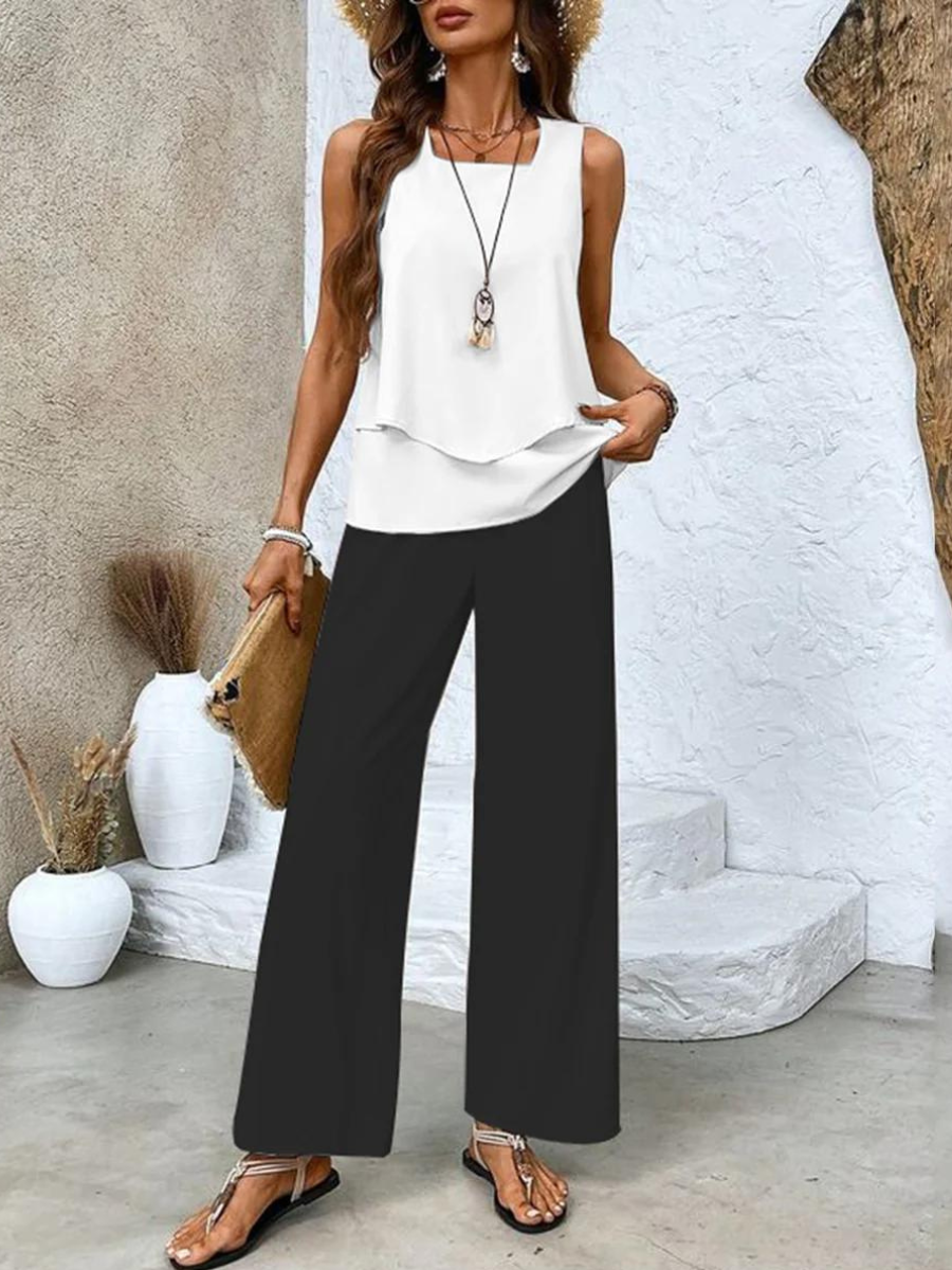 Oranji ® | Elegante Lente Set (broek+top)