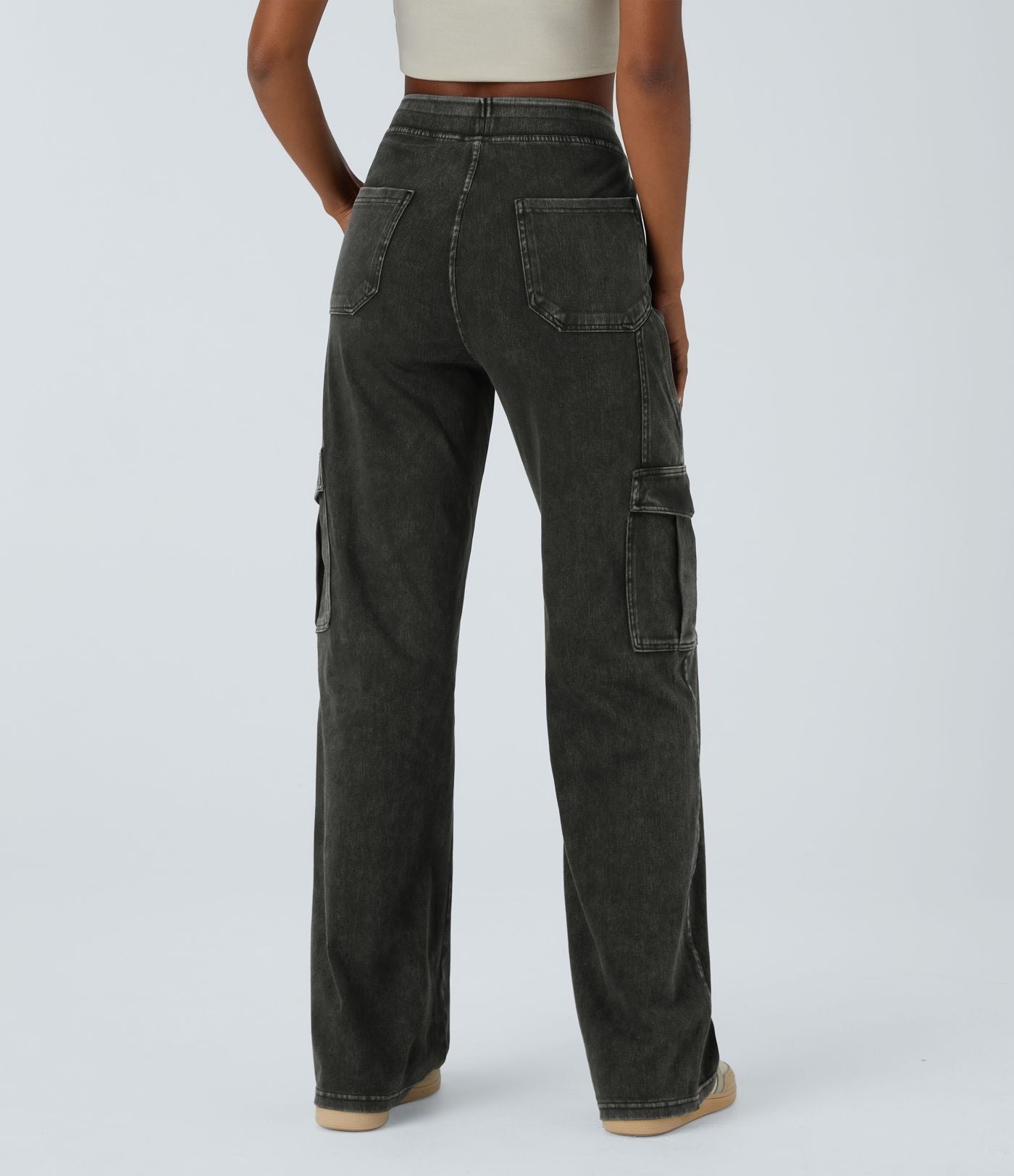 Oranji ® | Mandy | Stretchy Cargo Jeans