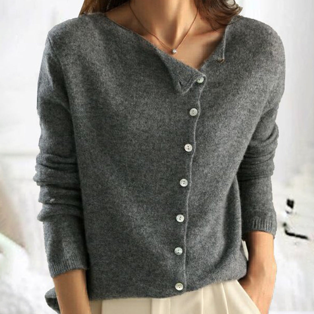 Alfonsa | Zachte Open-Front Cardigan
