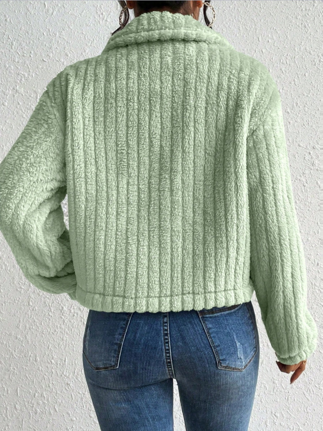 Oranji ® | Fuzzy | Warme Lente jas