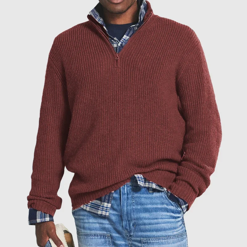 Oranji ® | Zipsweater Heren