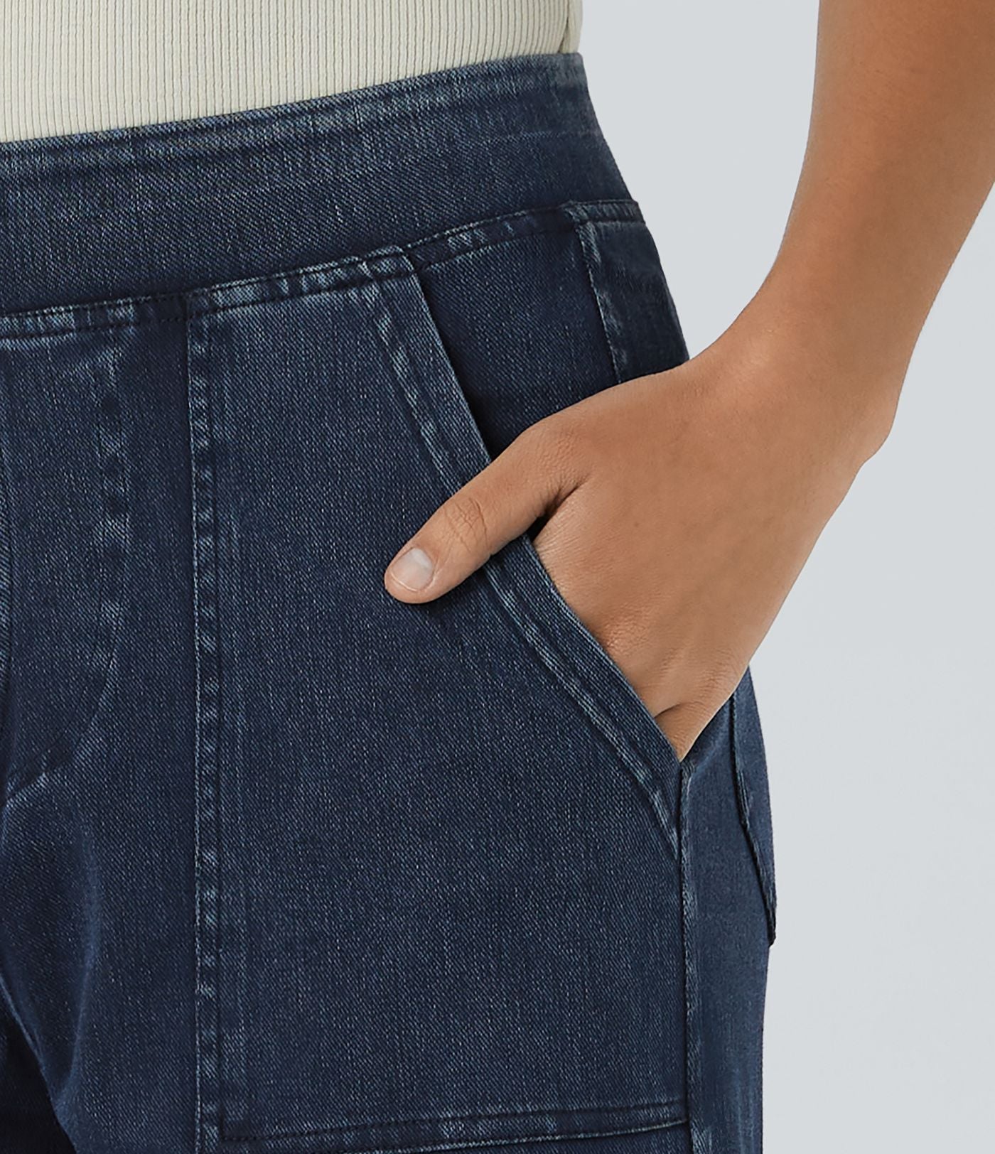 Oranji ® | Mandy | Stretchy Cargo Jeans
