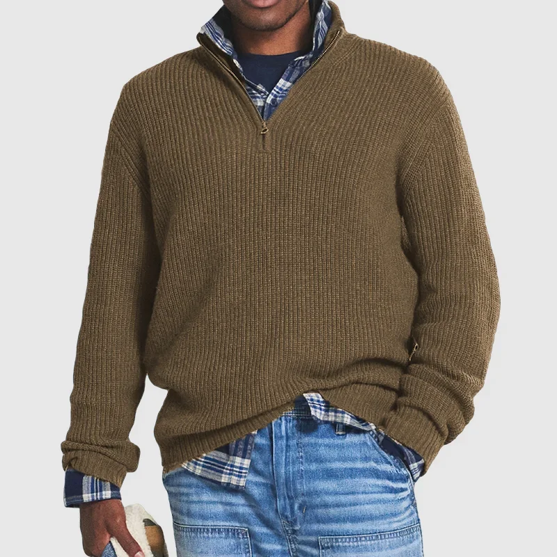 Oranji ® | Zipsweater Heren