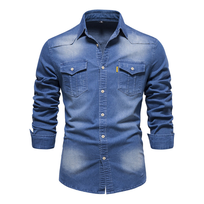 HEREN DENIM VINTAGE SHIRT 55864663X