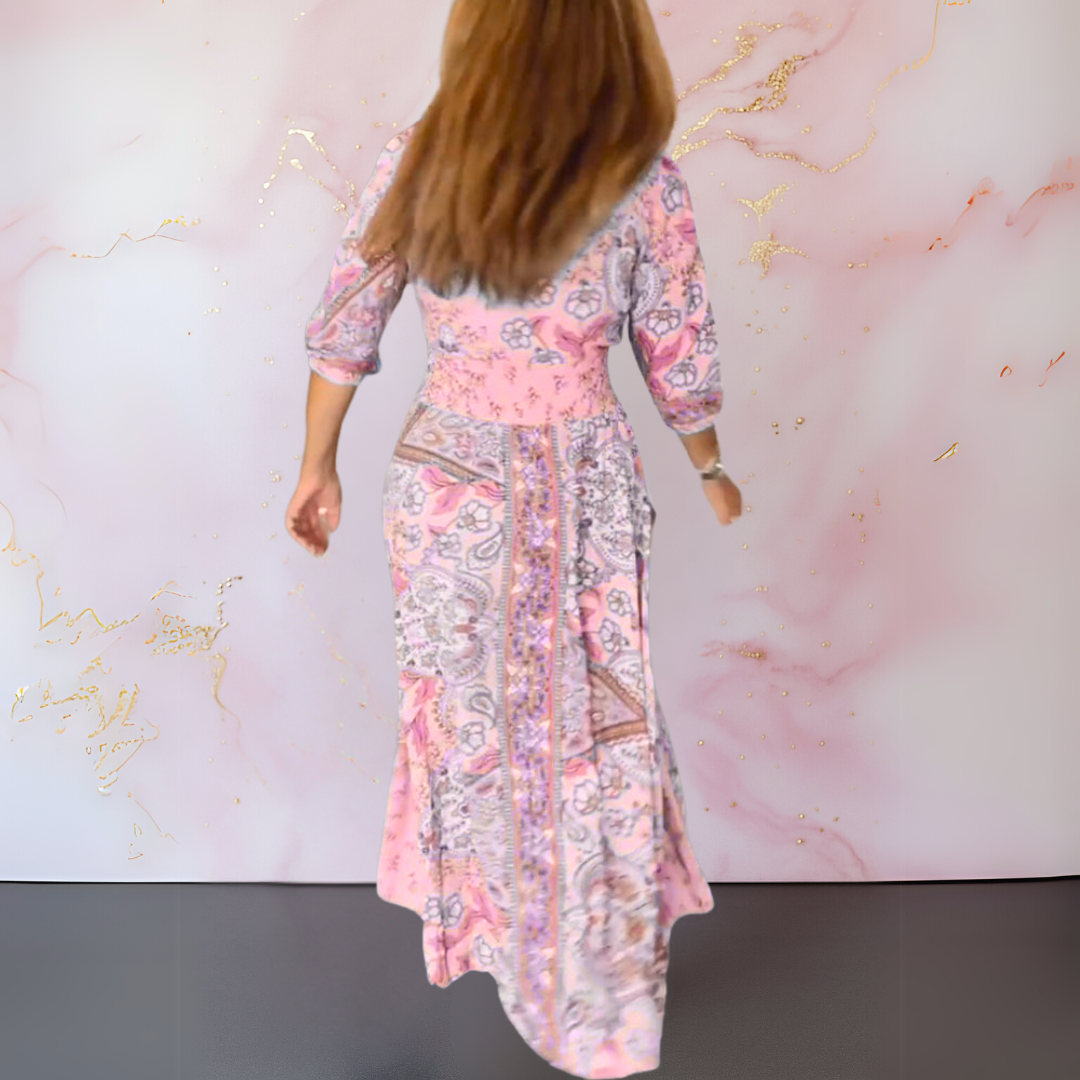 Genowefa | Maxi Jurk Boho in Elegante Stijl