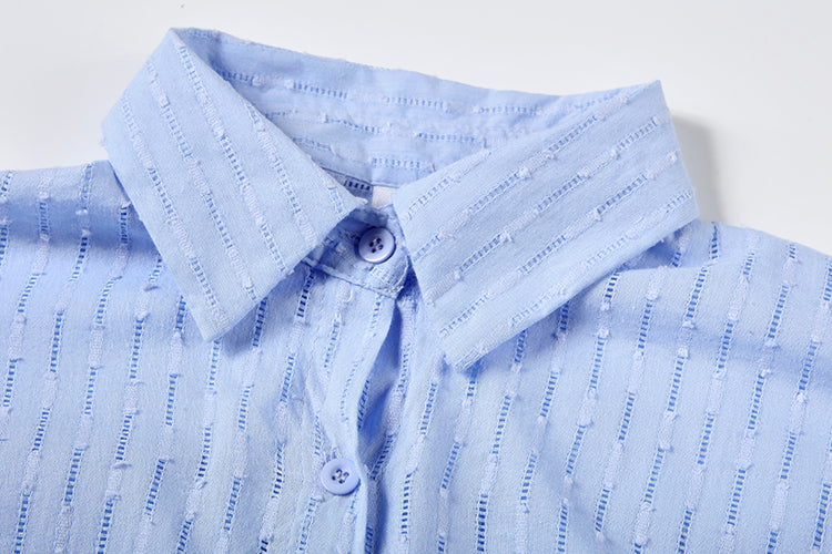 Oranji ® | Maud | Chic Shirt & Shorts Set