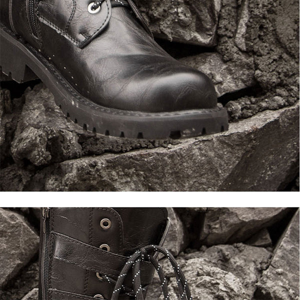 HEREN BOOTS MET METALEN GESP IN DE VORM VAN EEN SKELET MTA1716G2I