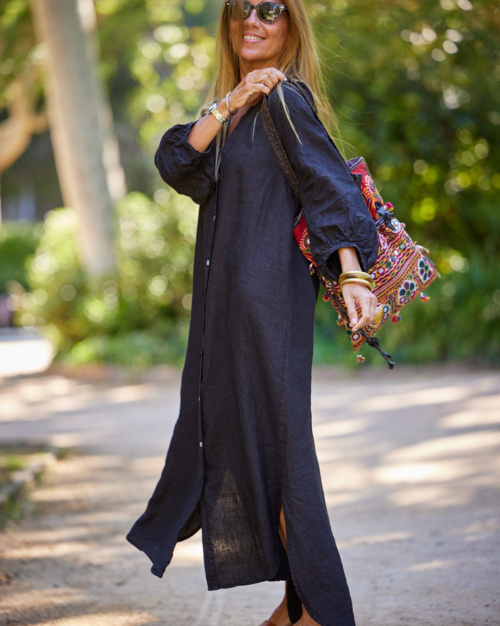 Romina – Jurk met Lange Mouwen