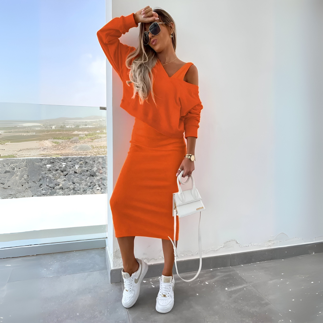 Oranji ® | Top En Jurk Set