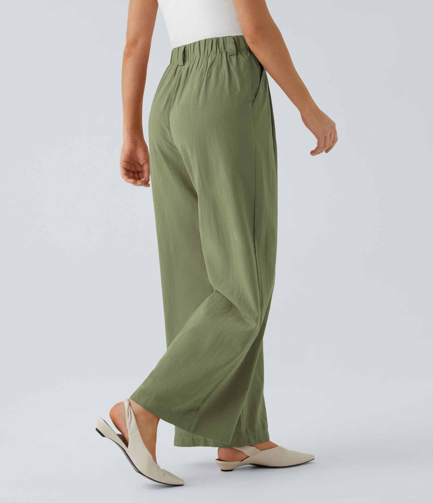 Oranji ® | Hailee | Stretchbroek met hoge taille