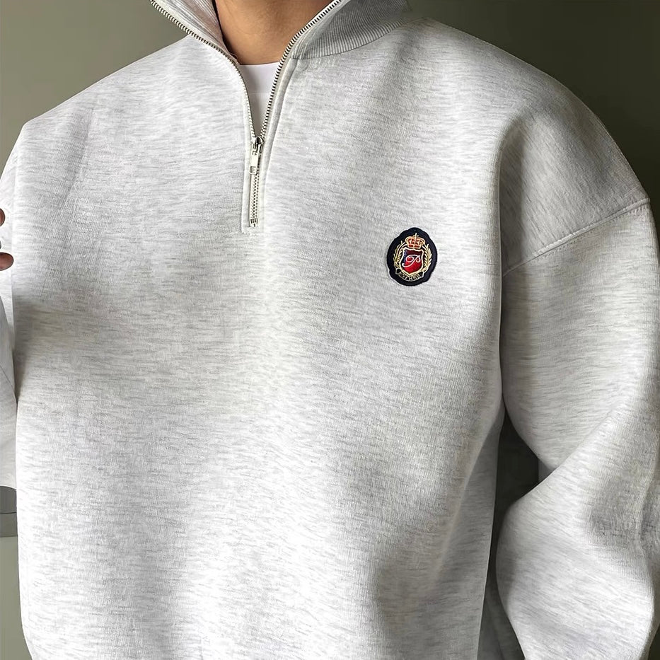 Oranji ® | Half-Zip Heren Sweater | Sportief en Comfortabel | Perfect voor Elke Dag