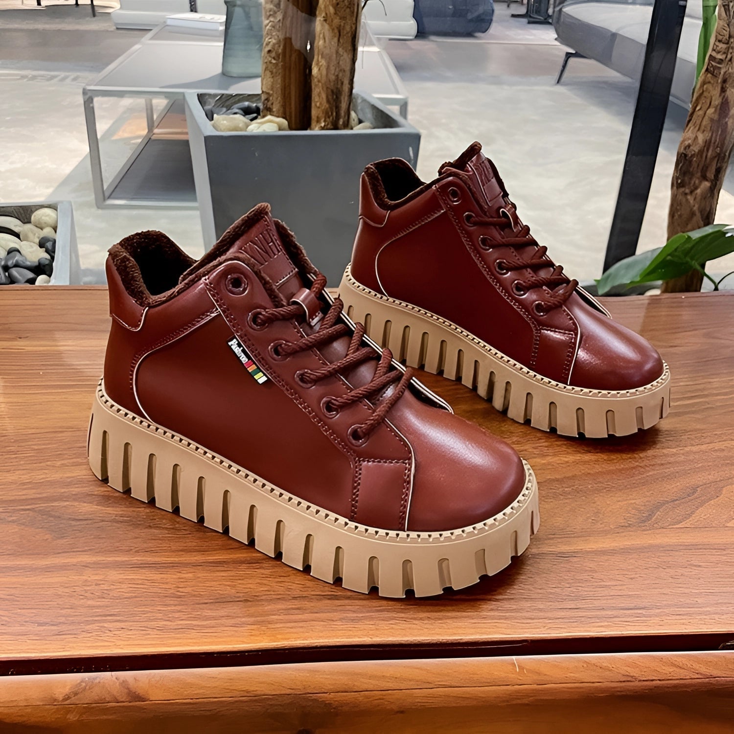 Stijlvolle Chunky Platform Sneakers - Veelzijdige Dames Schoenen