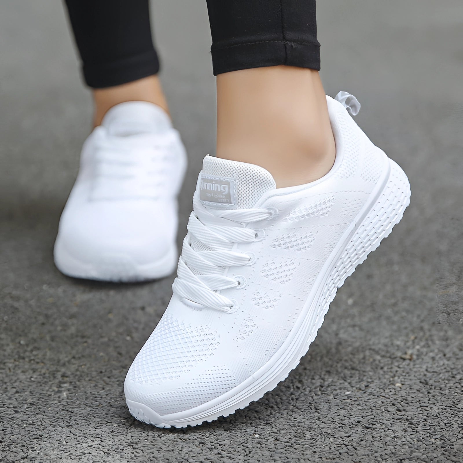 Roze Dames Sneakers: Lichtgewicht en Ademend Hardloopschoenen