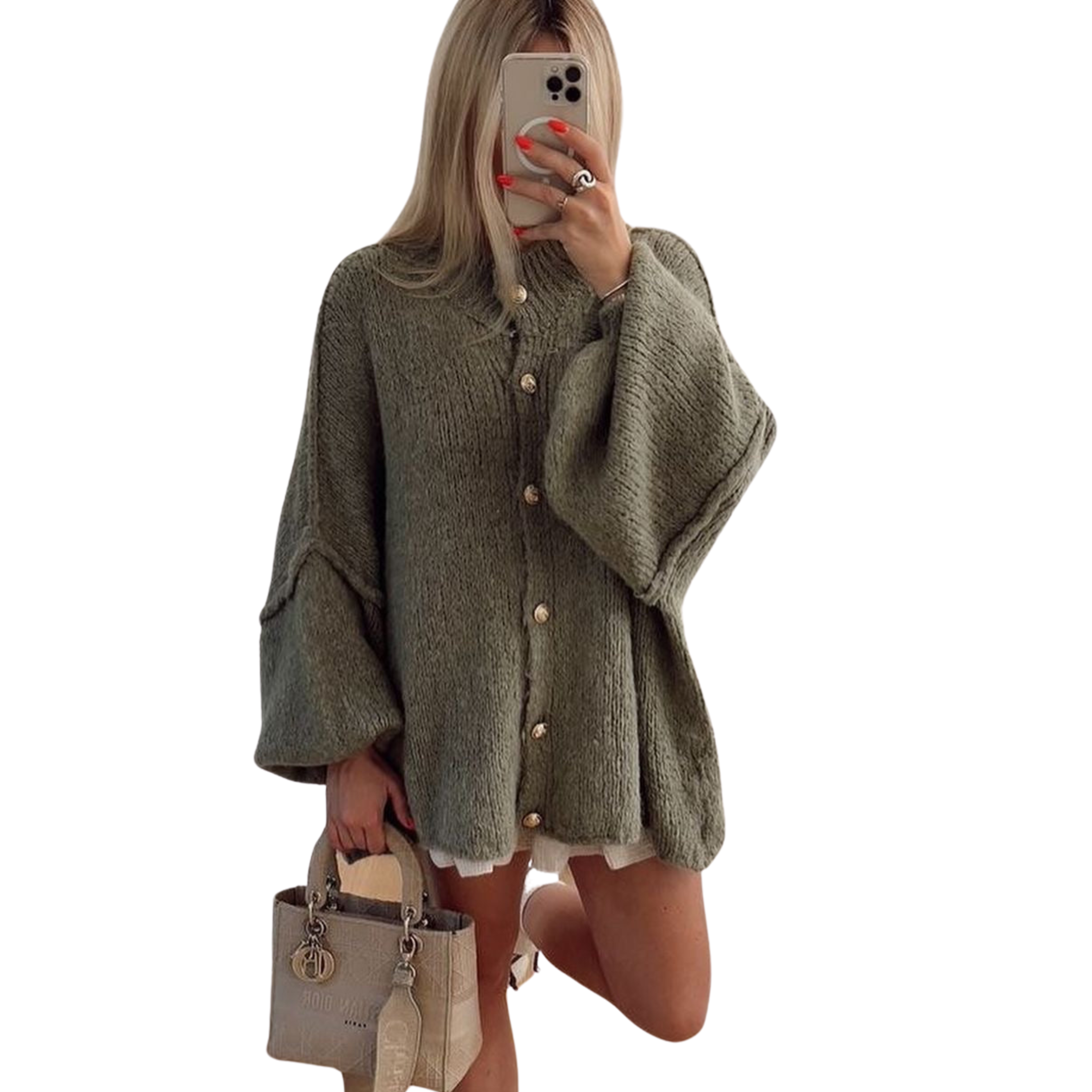 Oranji ® | Benthe | Oversized Cardigan
