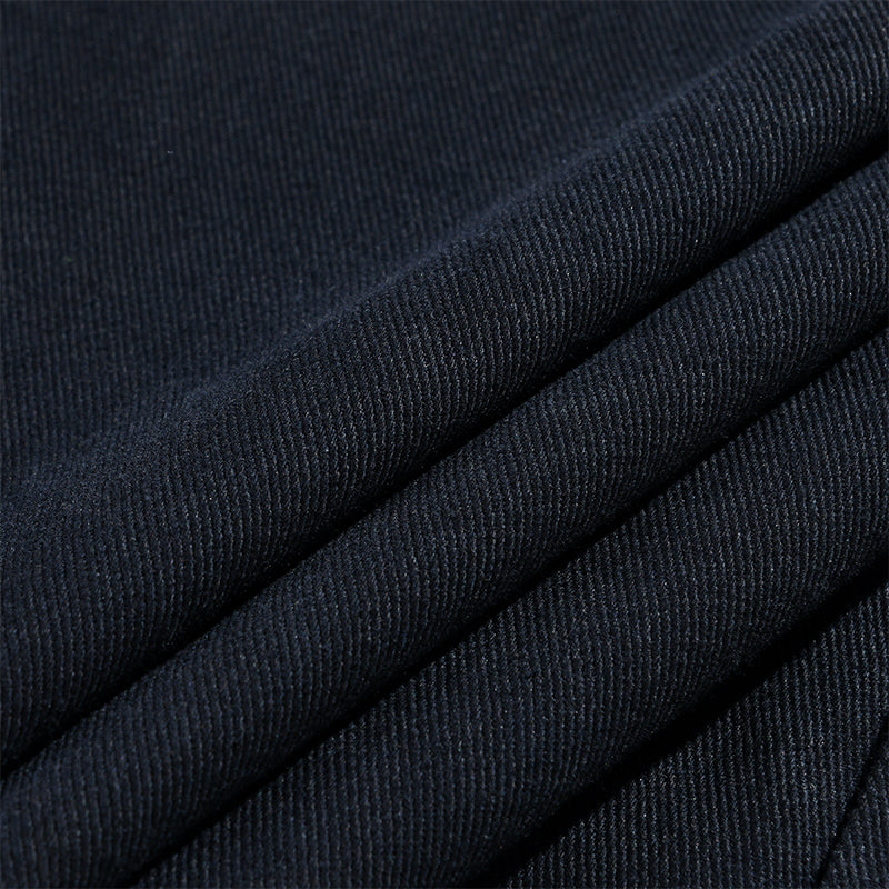 【24-uurs verzending】Heren Vintage Casual Glad Jack met Staande Kraag en Knopen 85705875TO