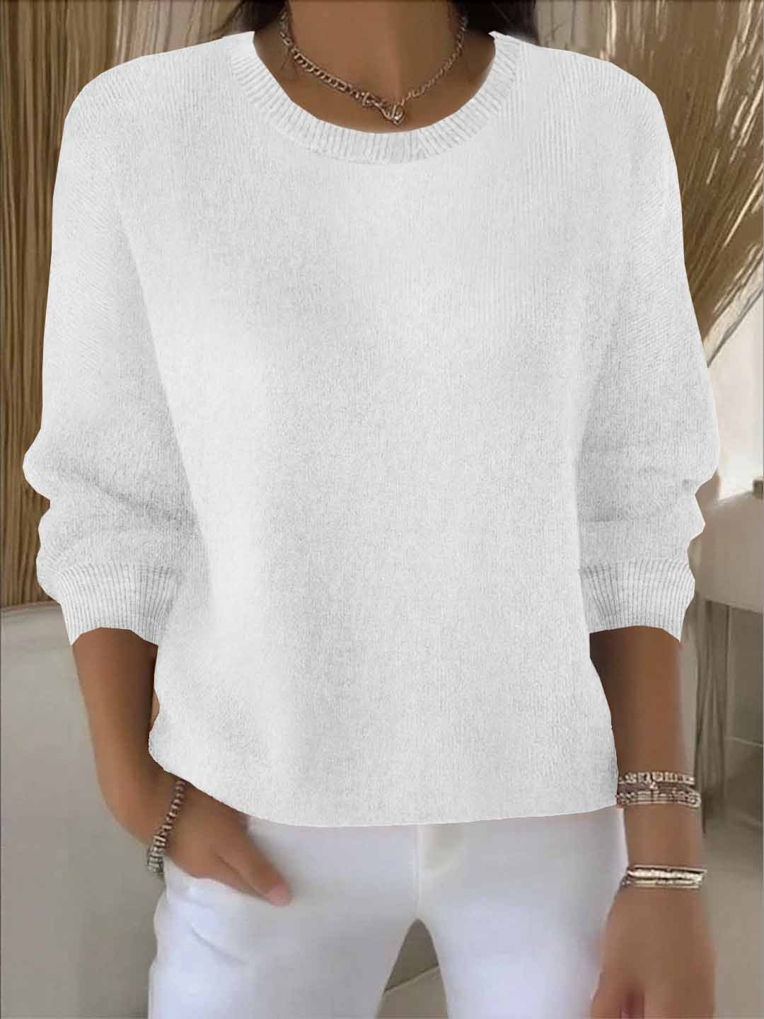 Livia – Klassieke gebreide trui