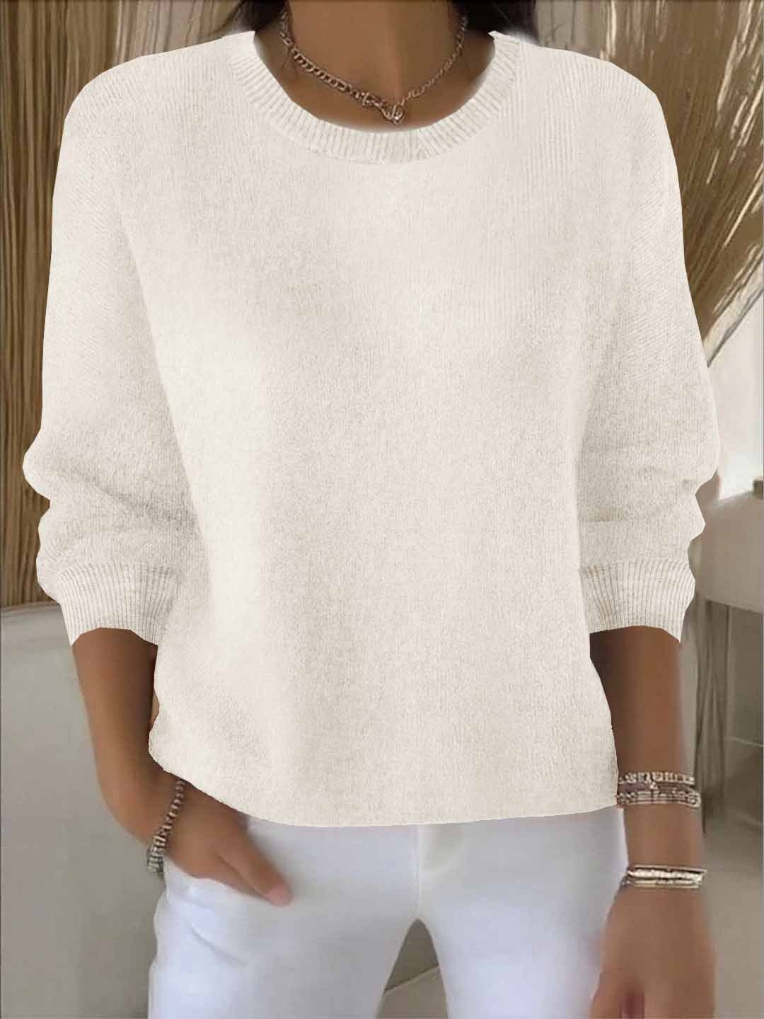 Livia – Klassieke gebreide trui