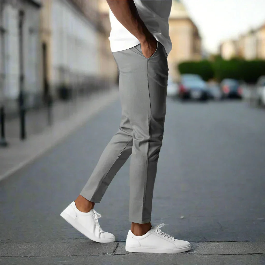 Oranji ® | Stijlvolle Slim-Fit Stretch Broek