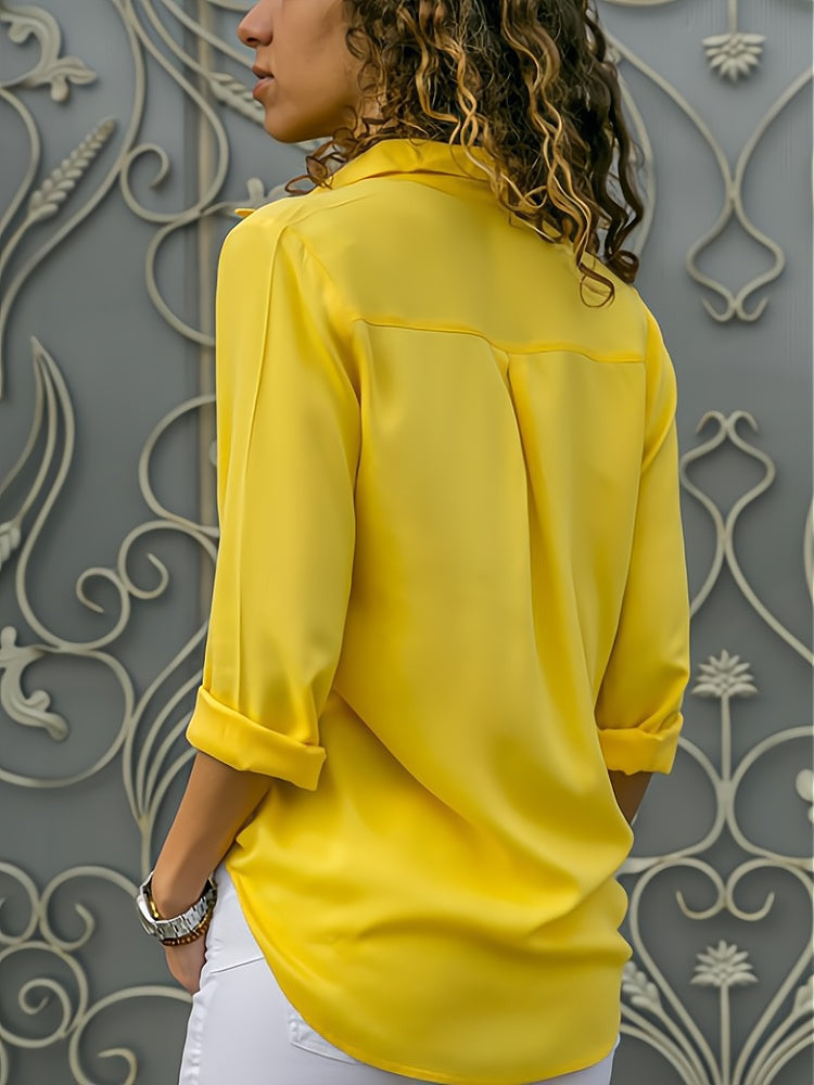 Oranji ® | Pavla | Dames top met lange mouwen
