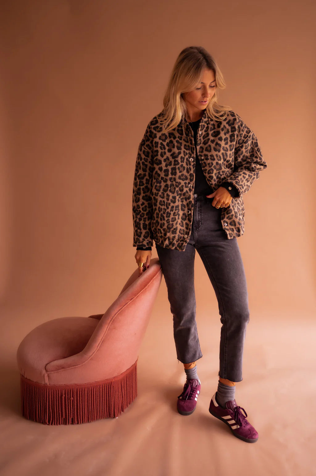 Oranji ® | Fiorenza | Den leopard bomber