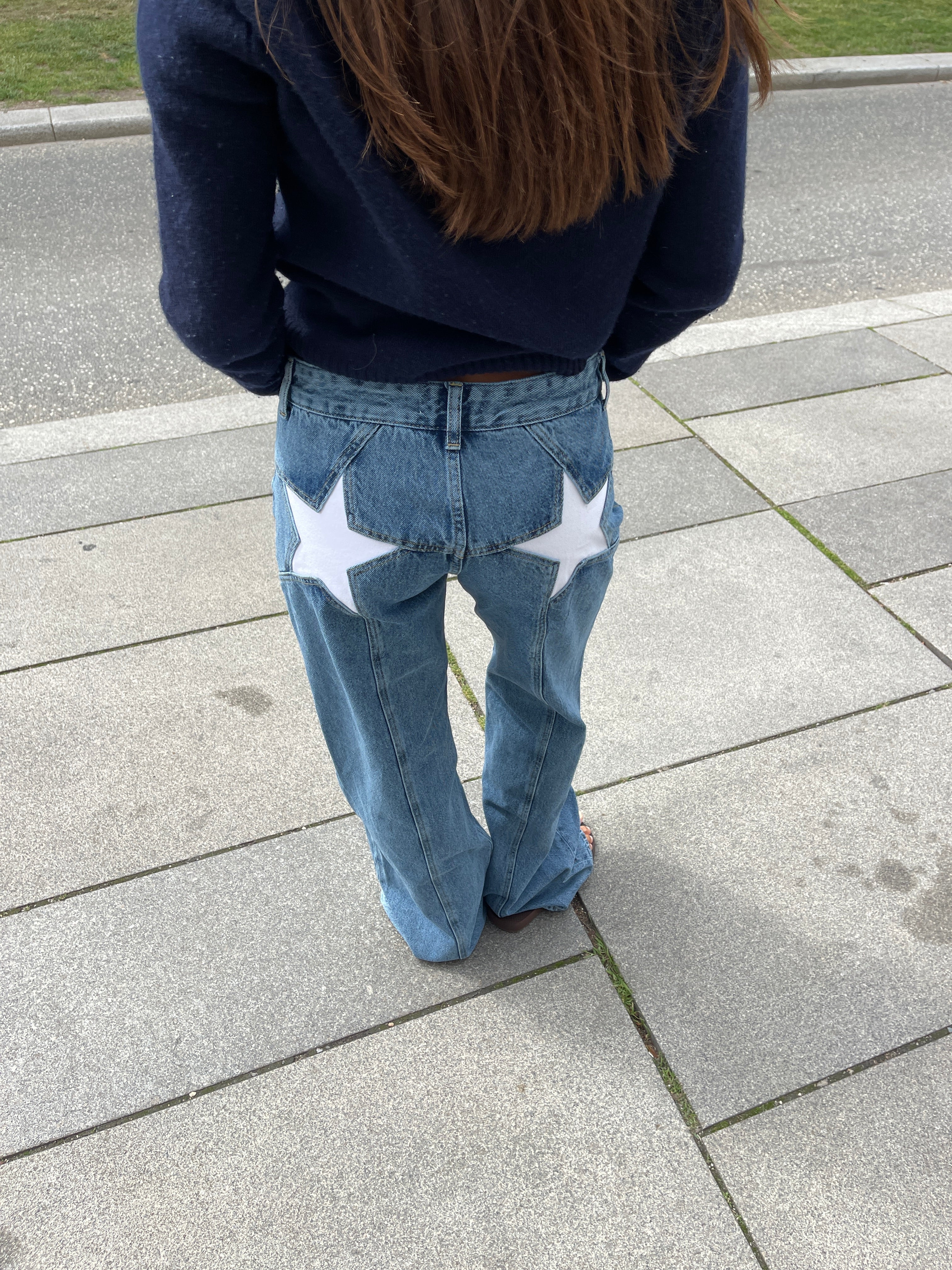 Oranji ® | Lily | Oversized star jeans