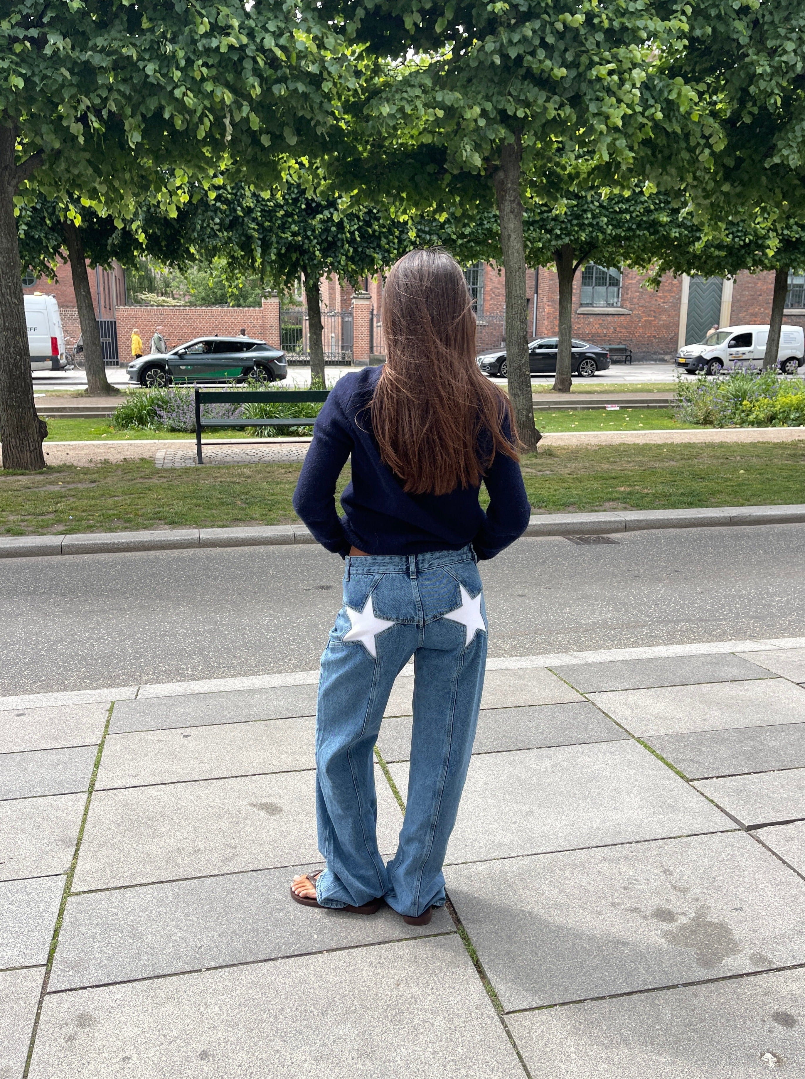 Oranji ® | Lily | Oversized star jeans
