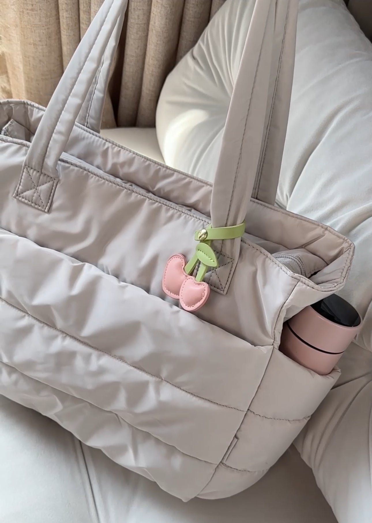 BellaBag – Lichte Gequilt Tote