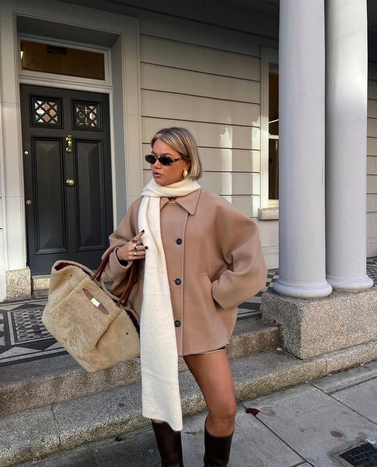Oranji ® | Lovie | Oversized wool coat
