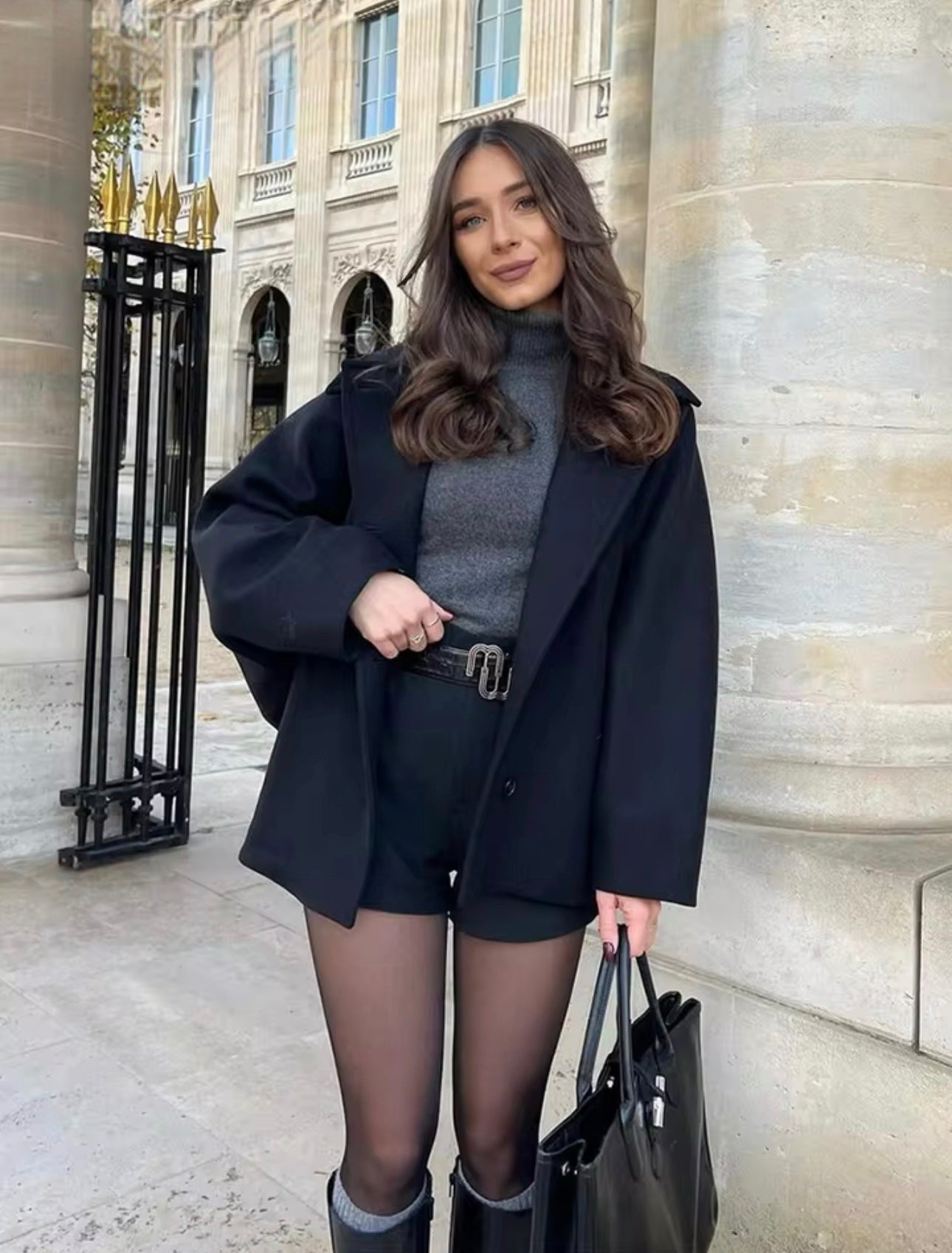 Oranji ® | Lovie | Oversized wool coat